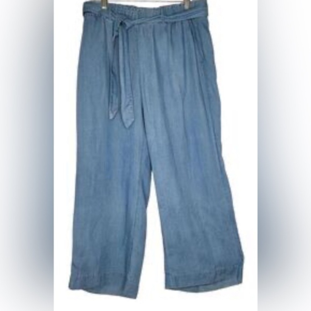 LOFT Blue Wide Leg Pants